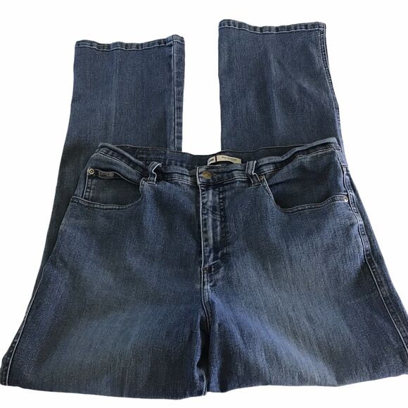 Lee Lean Bootcut 14M Denim Blue Jeans Womans - Picture 2 of 6